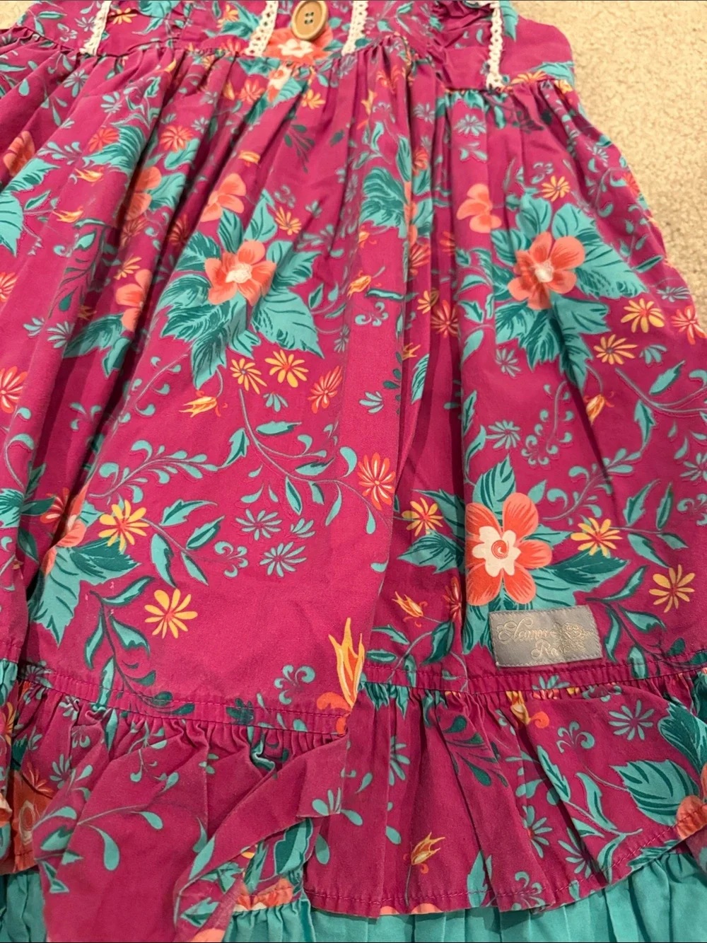 Eleanor Rose bright floral